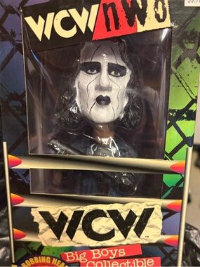 WCW nWo Sting Action Figure - Black & White